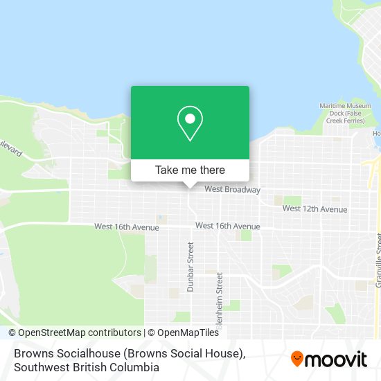 Browns Socialhouse (Browns Social House) map