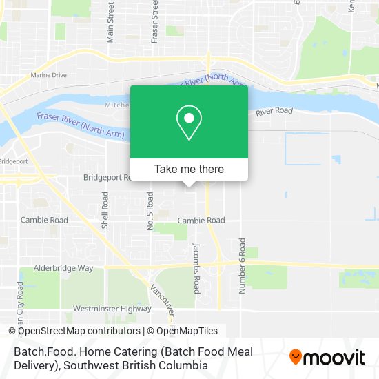 Batch.Food. Home Catering (Batch Food Meal Delivery) map
