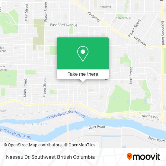 Nassau Dr map