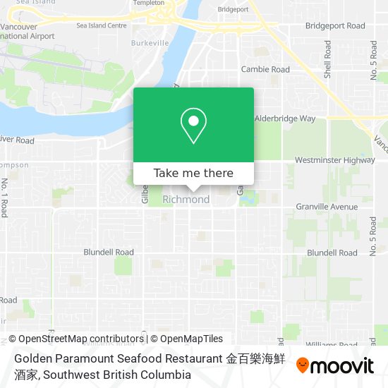 Golden Paramount Seafood Restaurant 金百樂海鮮酒家 map