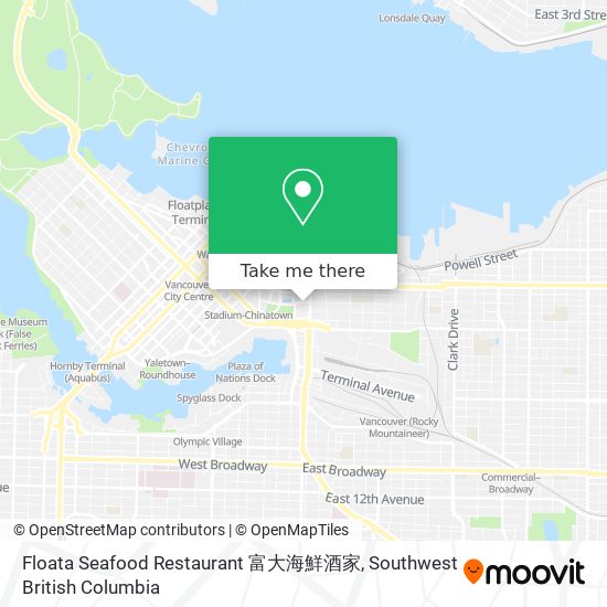 Floata Seafood Restaurant 富大海鮮酒家 map