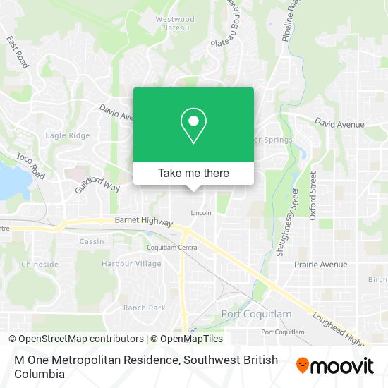 M One Metropolitan Residence map