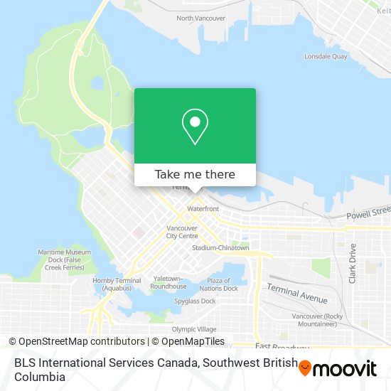 BLS International Services Canada plan