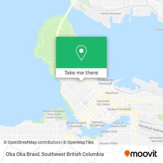 Oba Oba Brasil map