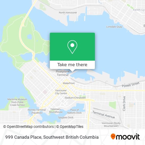 999 Canada Place plan