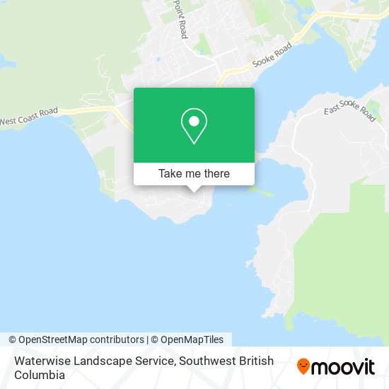 Waterwise Landscape Service map