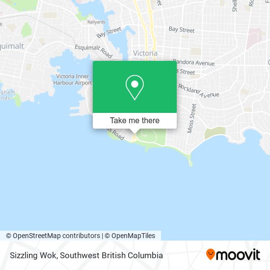 Sizzling Wok map