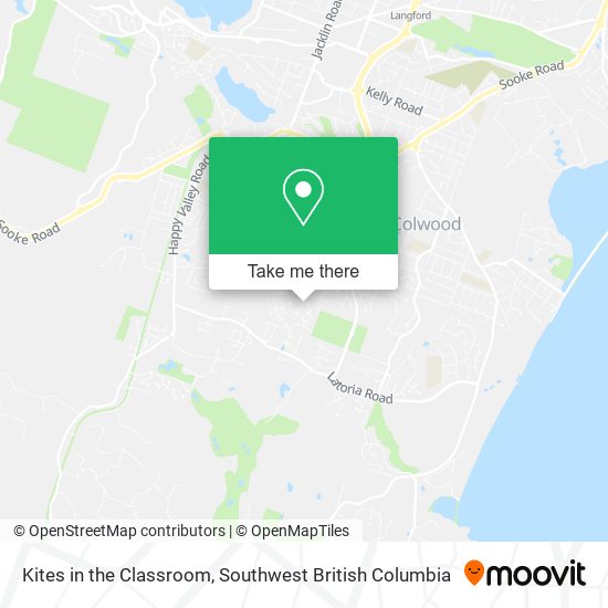 Kites in the Classroom map