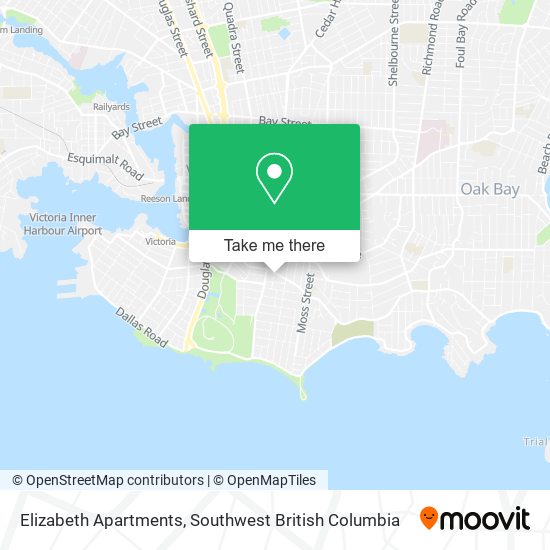 Elizabeth Apartments map