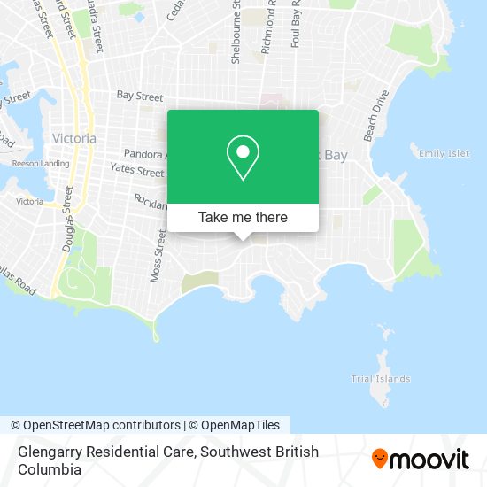 Glengarry Residential Care map