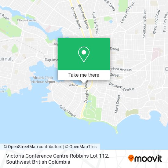 Victoria Conference Centre-Robbins Lot 112 plan