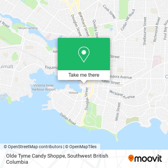 Olde Tyme Candy Shoppe map