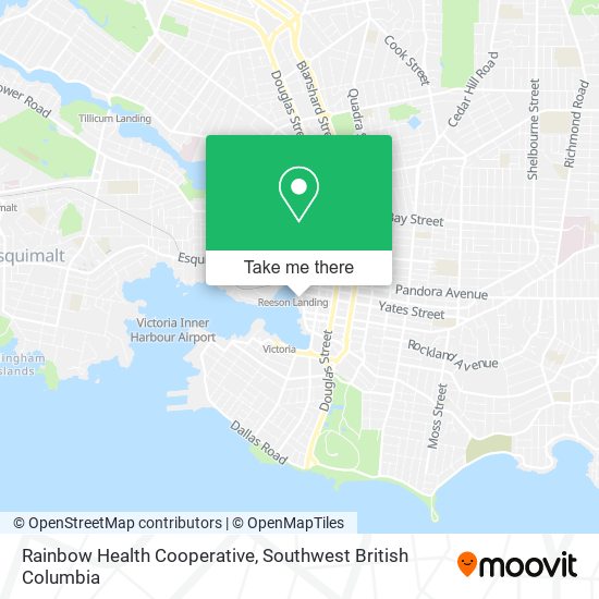 Rainbow Health Cooperative map