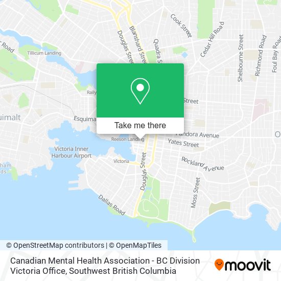 Canadian Mental Health Association - BC Division Victoria Office map