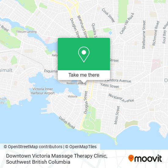 Downtown Victoria Massage Therapy Clinic plan