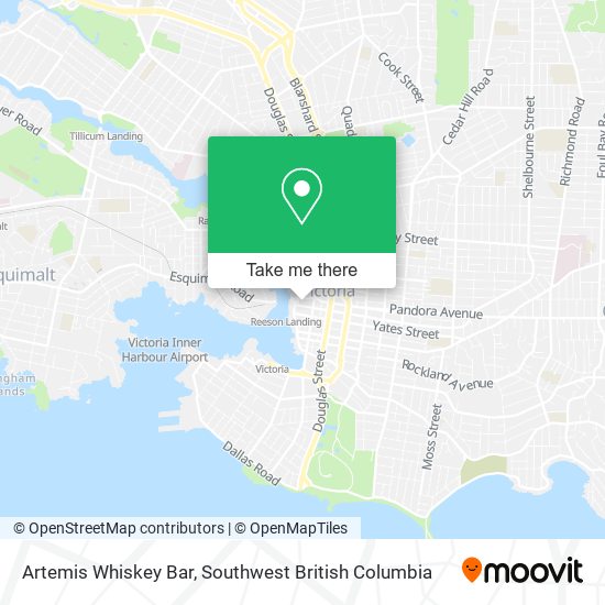 Artemis Whiskey Bar map