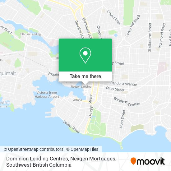 Dominion Lending Centres, Nexgen Mortgages map