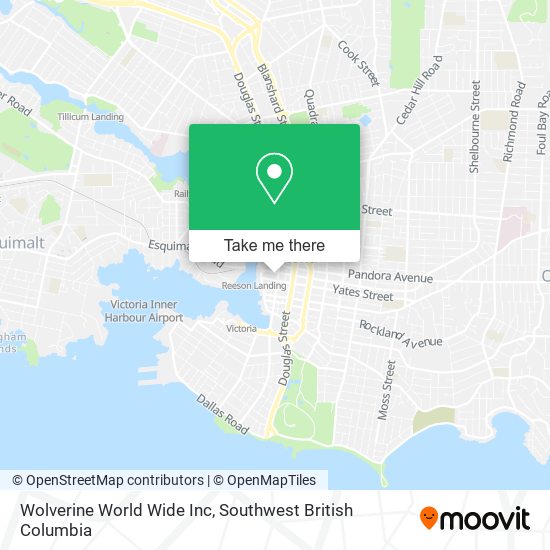 Wolverine World Wide Inc map