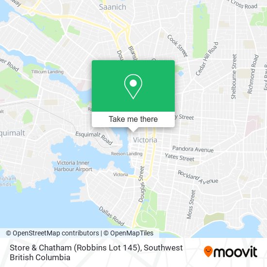 Store & Chatham (Robbins Lot 145) map