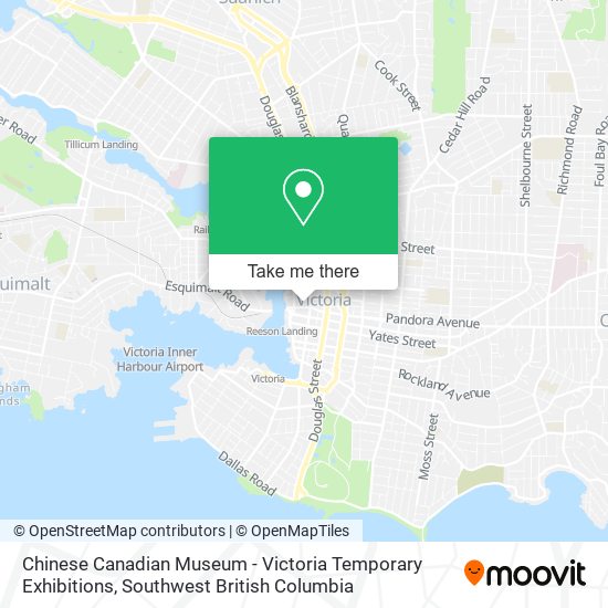 Chinese Canadian Museum - Victoria Temporary Exhibitions map