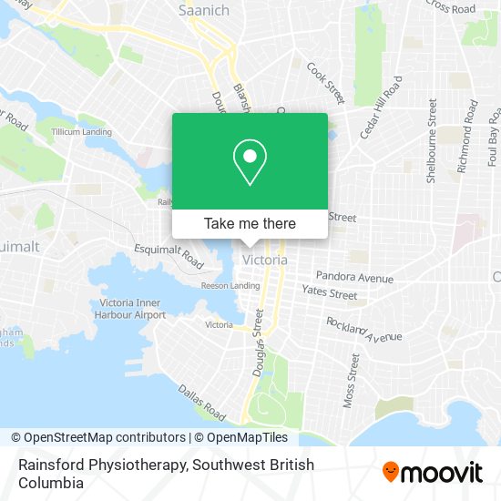 Rainsford Physiotherapy map