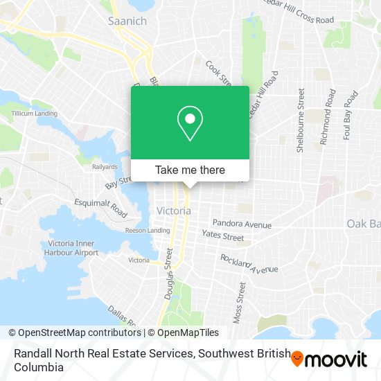 Randall North Real Estate Services map