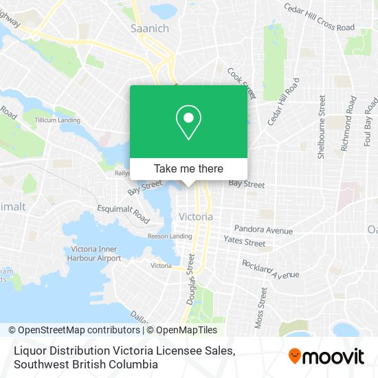 Liquor Distribution Victoria Licensee Sales map