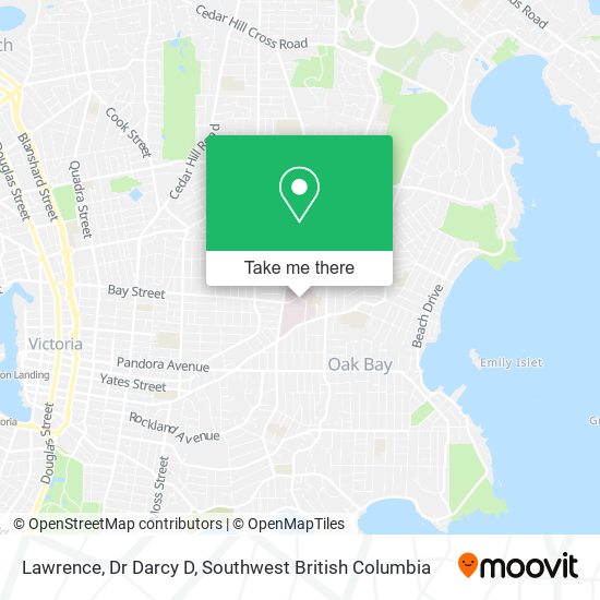 Lawrence, Dr Darcy D map