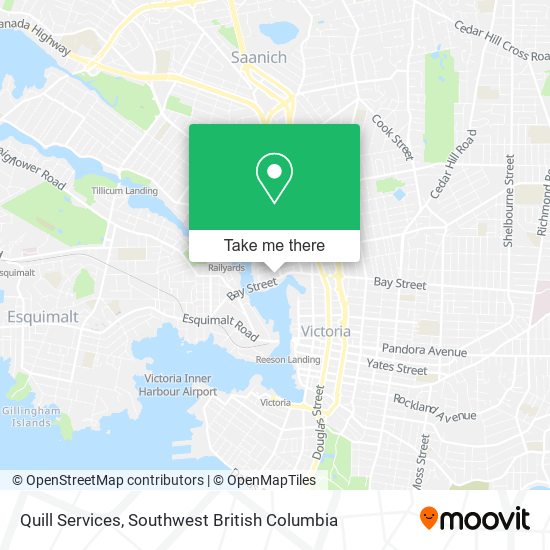 Quill Services map