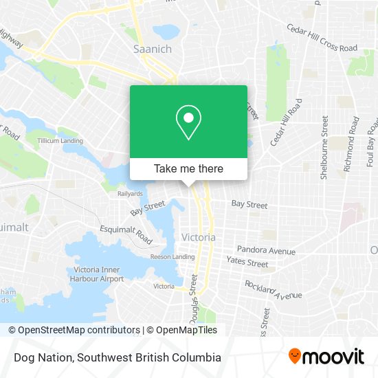 Dog Nation map