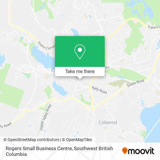 Rogers Small Business Centre map