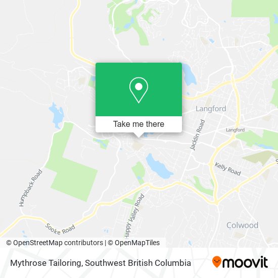Mythrose Tailoring map