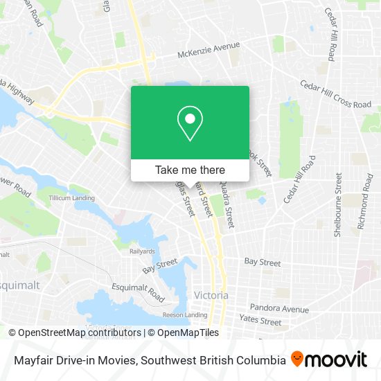 Mayfair Drive-in Movies map