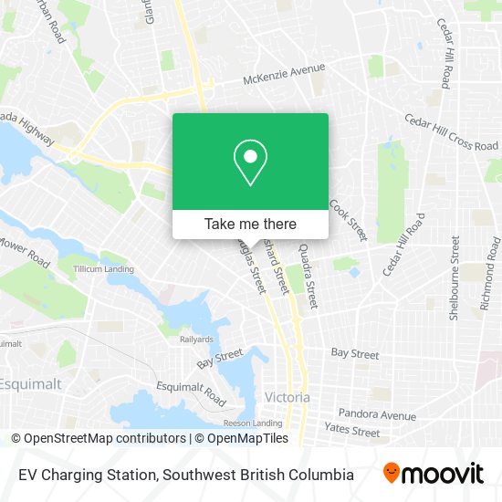 EV Charging Station map