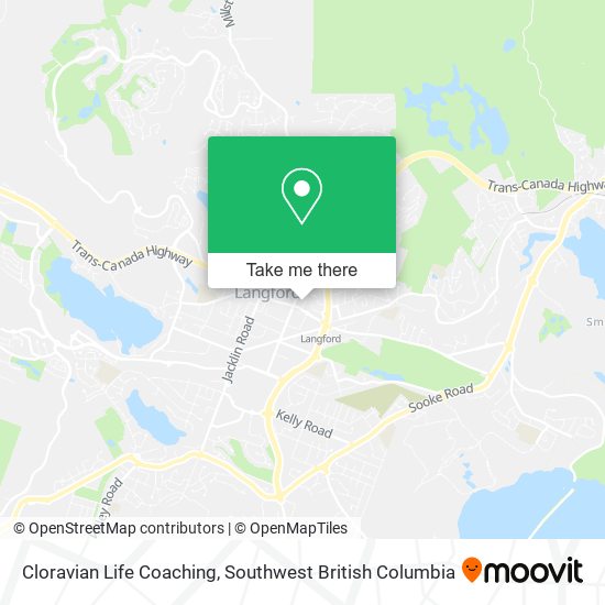 Cloravian Life Coaching map