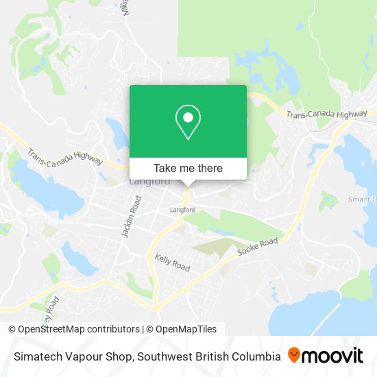 Simatech Vapour Shop map