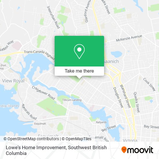 Lowe's Home Improvement map