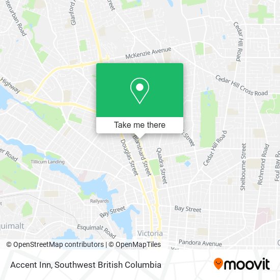 Accent Inn map