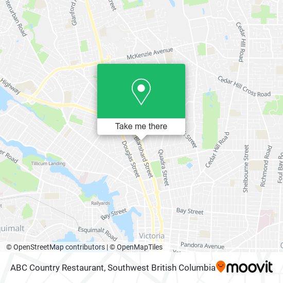 ABC Country Restaurant map