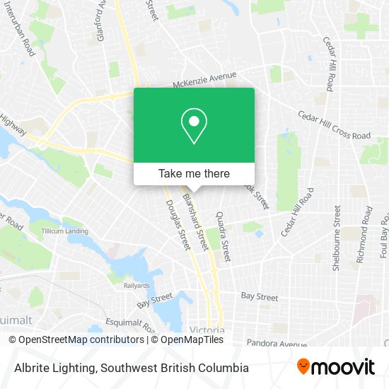 Albrite Lighting map