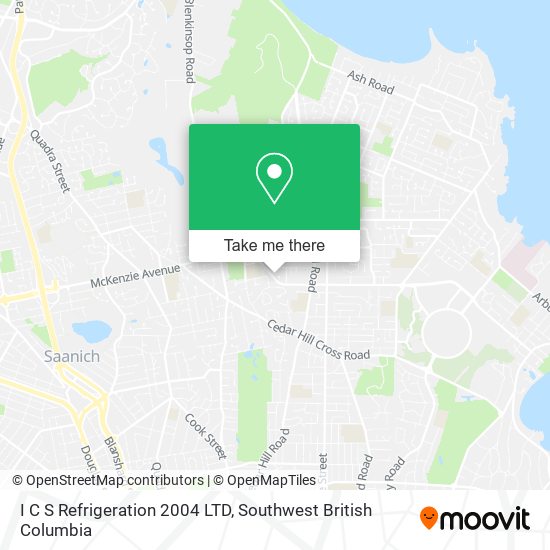 I C S Refrigeration 2004 LTD map