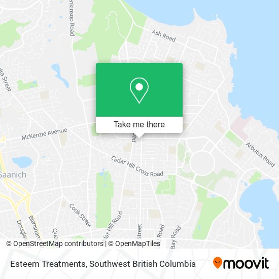 Esteem Treatments map