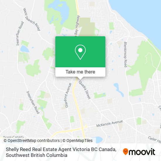 Shelly Reed Real Estate Agent Victoria BC Canada plan