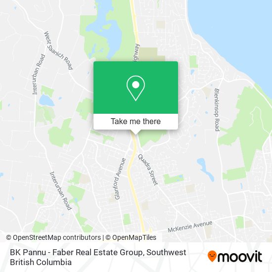 BK Pannu - Faber Real Estate Group map