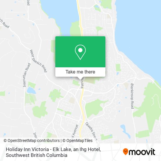 Holiday Inn Victoria - Elk Lake, an Ihg Hotel plan