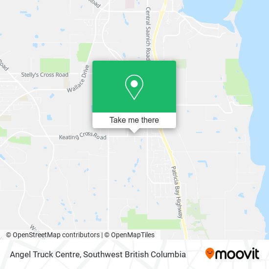 Angel Truck Centre map