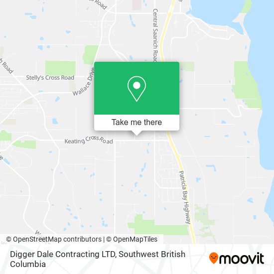 Digger Dale Contracting LTD map