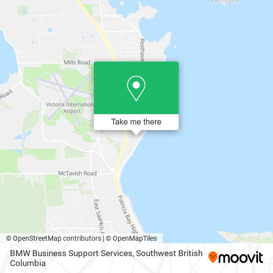 BMW Business Support Services map