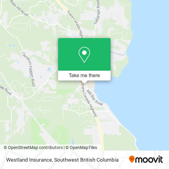 Westland Insurance map