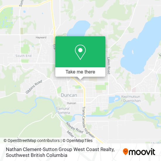 Nathan Clement-Sutton Group West Coast Realty map